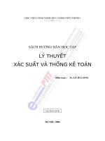 Lý thuyết xác suất và thống kê toán