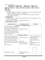 Giáo án hình học môn toán học lớp 9 chương IV