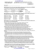 đề thi khảo sát chất lượng lớp 12, lần 2-2013 môn tiếng anh - chuyên