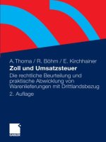 thoma, u.a., zoll und umsatzsteuer (2010)