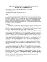 Phân tích mối quan hệ huyết thống trong quần thể bò bằng kỹ thuật microsatellite