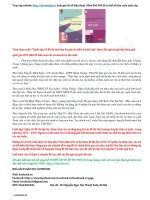 Tài liệu toán ôn thi Đh mới