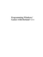 programming windows games with borland c++