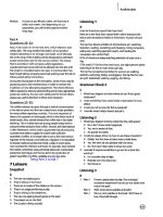 Bài nghe và đáp án tiếng anh