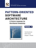 pattern-oriented software architecture volume 4 a pattern language for distributed computing