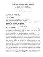 nâng cao hiệu quả dạy - học qua việc tổ chức một số trò chơi trong giảng dạy tiếng anh