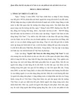 Quan điểm, thái độ của phụ nữ về sữa và các sản phẩm từ sữa nội dành cho trẻ em