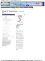 programming ruby the pragmatic programmer's guide