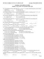 Câu hỏi ôn tập vật lý lớp 12