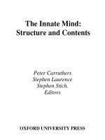 the innate mind structure and contents jul 2005