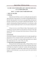 các hiện tượng ô nhiễm không khí và biện pháp kiểm soát  xử lý ô nhiễm không khí