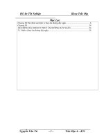 Đồ án tốt nghiệp: Khảo sát độ chính xác định vị thuỷ âm đường đáy ngắn