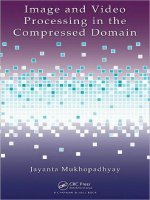 jayanta mukhopadhyay  -  image and video processing in the compressed domain