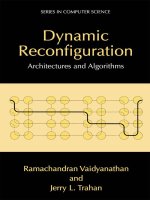 dynamic reconfiguration architectures and algorithms (series in computer science)