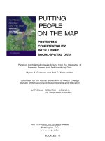 putting people on the map protecting confidentiality with linked social-spatial data