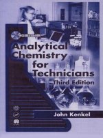 kenkel - analytical chemistry for technicians 3e (crc, 2003)