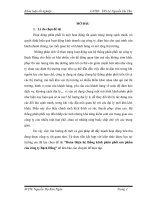 Khóa luận - Hoàn thiện hệ thống kênh phân phối sản phẩm của công ty Bạch Đằng