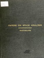 macfarlane a papers on space analysis- imaginary algebra