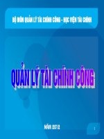 Quản lí tài chính công