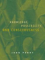 the mit press knowledge possibility and consciousness apr 2001
