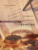 the mit press microeconomics of banking 2nd edition apr 2008