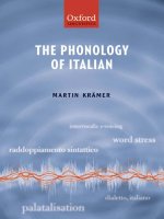 the phonology of italian jul 2009