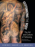 temple university press customizing the body the art and culture of tattooing mar 2008