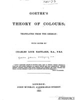 goethes theory of colours