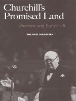 yale university press churchills promised land zionism and statecraft aug 2007