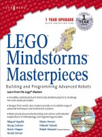 lego mindstorms masterpieces - building and programming advanced robots