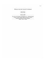 physics for the utterly confused - oman & oman