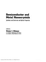 semiconductor and metal nanocrystals, 2004, p.484