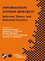 information systems research relevant theory and informed practice 