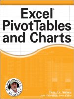 excel pivottables and charts