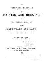 ford - 1862 - a practical treatise on malting and brewing