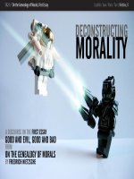 DECONSTRUCTING MORALITY: A DISCOURSE ON THE FIRST ESSAY