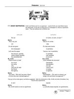 don casteel platiquemos fsi spanish - unit 7