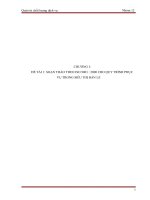 SOẠN THẢO THEO ISO 9001 : 2000 CHO QUY TRÌNH PHỤC VỤ TRONG SIÊU THỊ BÁN LẺ