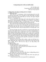 sử dụng kháng sinh và kiểm soát nhiễm khuẩn