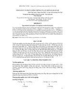 năng suất và chất lượng trứng của gà mái lai 3 trên 4 ai cập