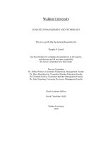 Due process and the development of financial accounting standards An exploration of comment letters and their influence on financial accounting standards