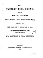 anon - 1848 - how to brew with three-fourths barley to one fourth malt