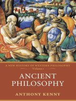ancient philosophy a new history of western philosophy volume 1 sep 2004