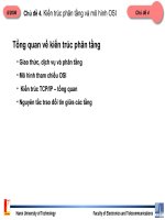 Tổng quan về kiến trúc phân tầng