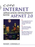 core web application development with asp .net 2.0
