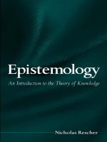 state university of new york press epistemology an introduction to the theory of knowledge aug 2003