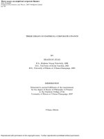 Three essays on empirical corporate finance