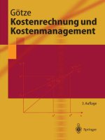 götze, kostenrechnung und kostenmanagement (2004)