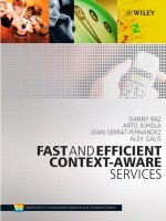fast and efficient context-aware services