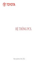 Hệ thống PSC  (Pre Crash System) trên xe Toyota